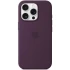 Чохол Silicone case (AAA) with Magsafe and Animation для Apple iPhone 16 Pro – Plum. Фото 2 з 4