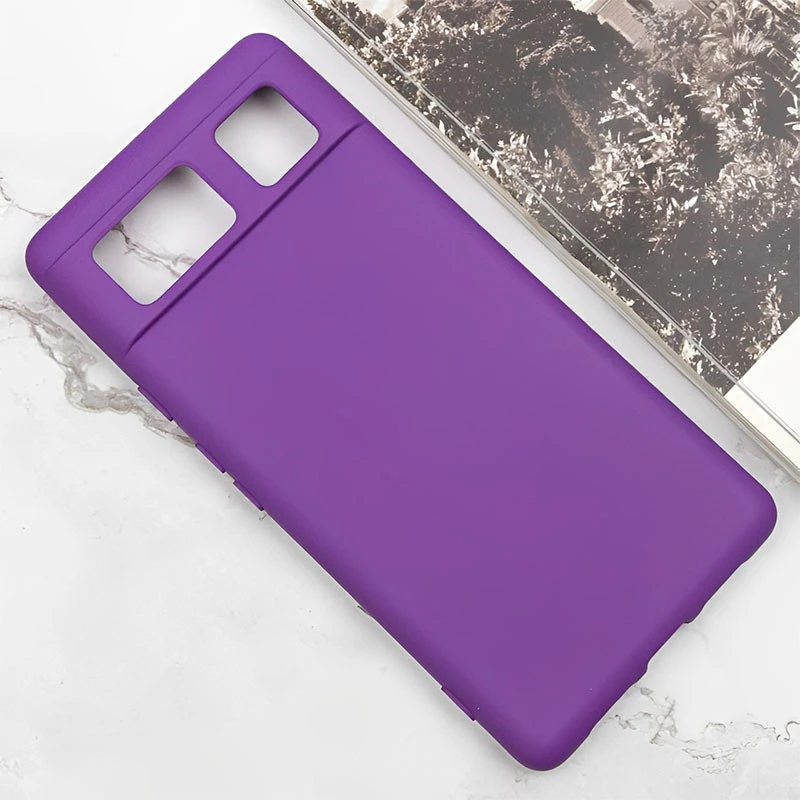 Чохол Silicone Case Lakshmi на Google Pixel 6 – Фіолетовий / Purple. Фото 3 з 9