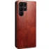 Шкіряний чохол-книжка Urban Leather series для Samsung Galaxy S26 Ultra – Brown. Фото 3 з 5
