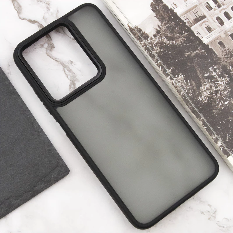 Чехол TPU+PC Lyon Frosted на TECNO Spark Go 2024 – Black. Фото 2 Чехол TPU+PC Lyon Frosted на TECNO Spark Go 2024 – Black. Фото 2 из 2