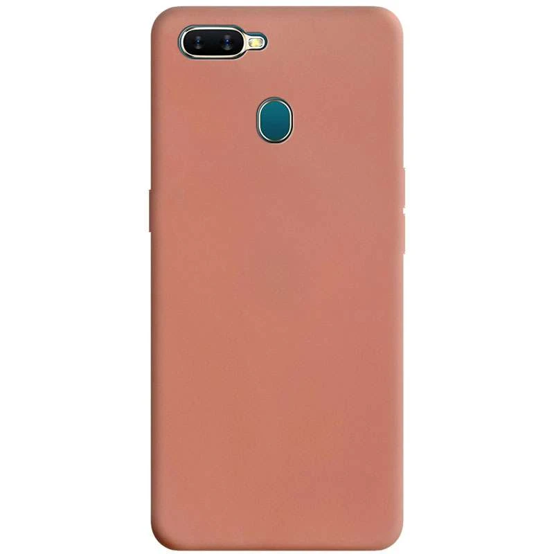 

Кольоровий силіконовий чохол на Oppo A5s / Oppo A12 (Rose Gold)