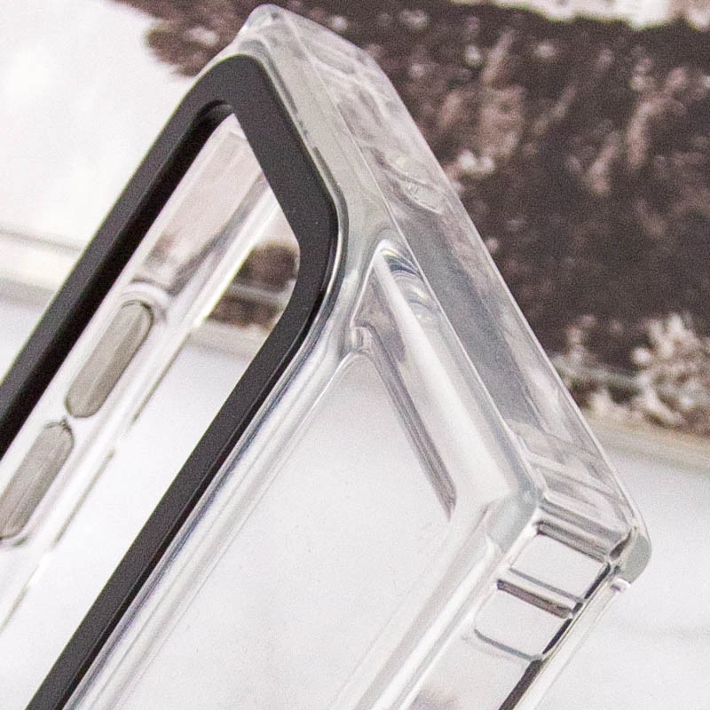 Кольоровий чохол TPU+PC на Samsung Galaxy S23 Ultra – Clear. Фото 9 з 9