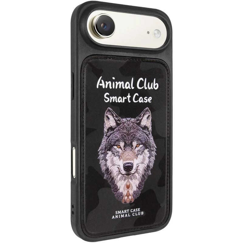 TPU+PC чохол Animal Club для Apple iPhone 17 Air (6.5") – Black. Фото 2 з 8