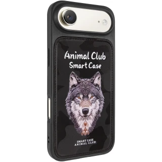TPU+PC чохол Animal Club для Apple iPhone 17 Air (6.5") — Black