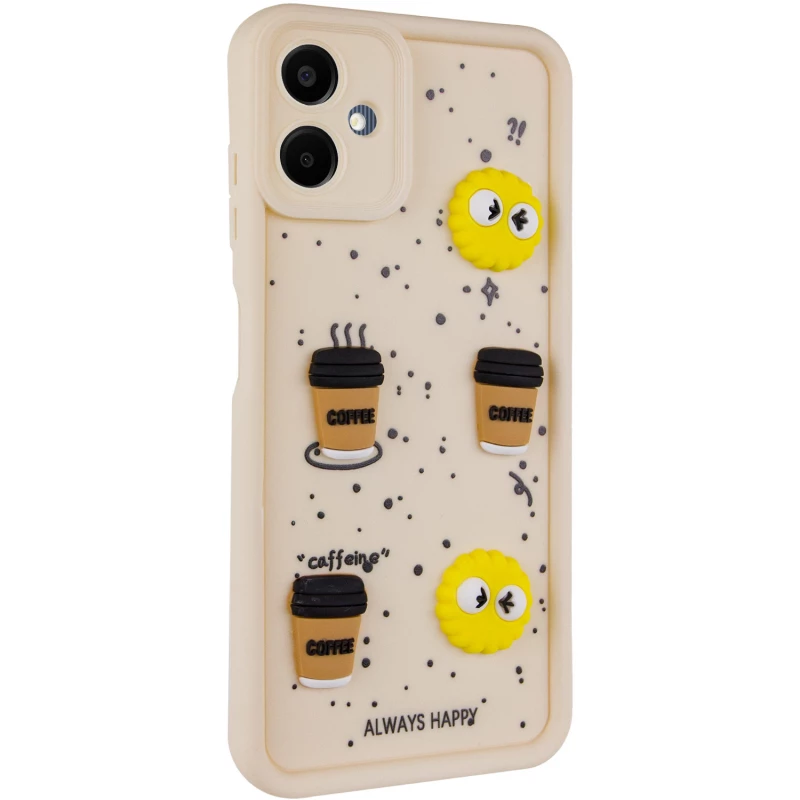 Чохол TPU Toys Case для Samsung Galaxy A06 – Sand / Always Happy. Фото 2 з 9