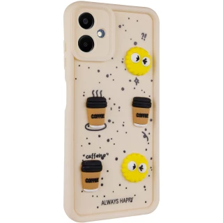 Чехол TPU Toys Case для Samsung Galaxy A06 — Sand / Always Happy