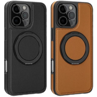 Шкіряна ретро накладка з кільцем та Magnetic Safe на Apple iPhone 16 Pro фото 1 Шкіряна ретро накладка з кільцем та Magnetic Safe на Apple iPhone 16 Pro фото 1 з 1