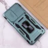 Ударопрочный чехол Square Ring c шторкой на камеру для Xiaomi Redmi Note 11 (Global) / Note 11S – Зеленый / Light Green. Фото 7 из 7