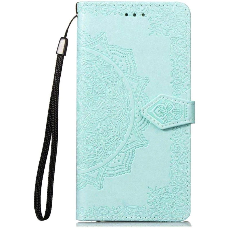 Кожаный чехол-книжка Art Case с визитницей для Huawei Mate 10 Lite – Бирюзовый. Фото 2 из 6