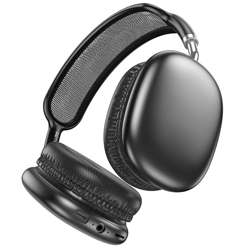 Накладні бездротові навушники BOROFONE BO22 Plus Elegant – Deep space gray. Фото 2 з 4