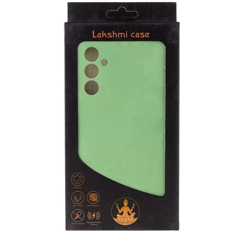 Чохол Silicone Case Lakshmi Premium з закритою камерою на Samsung Galaxy S24+ – М'ятний / Mint. Фото 10 з 10