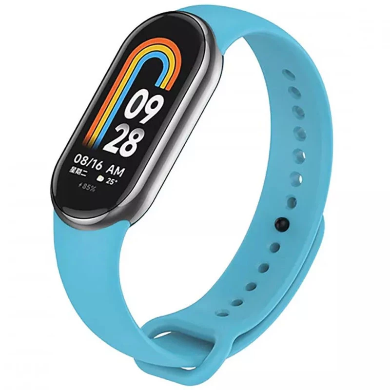 

Силіконовий ремінець для Xiaomi Mi Band 8 (Блакитний / Blue)