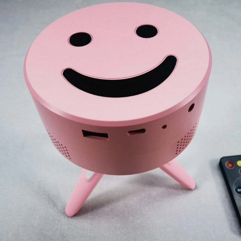 Детский портативный проектор Q2 Mini + трипод – Pink. Фото 2 из 4