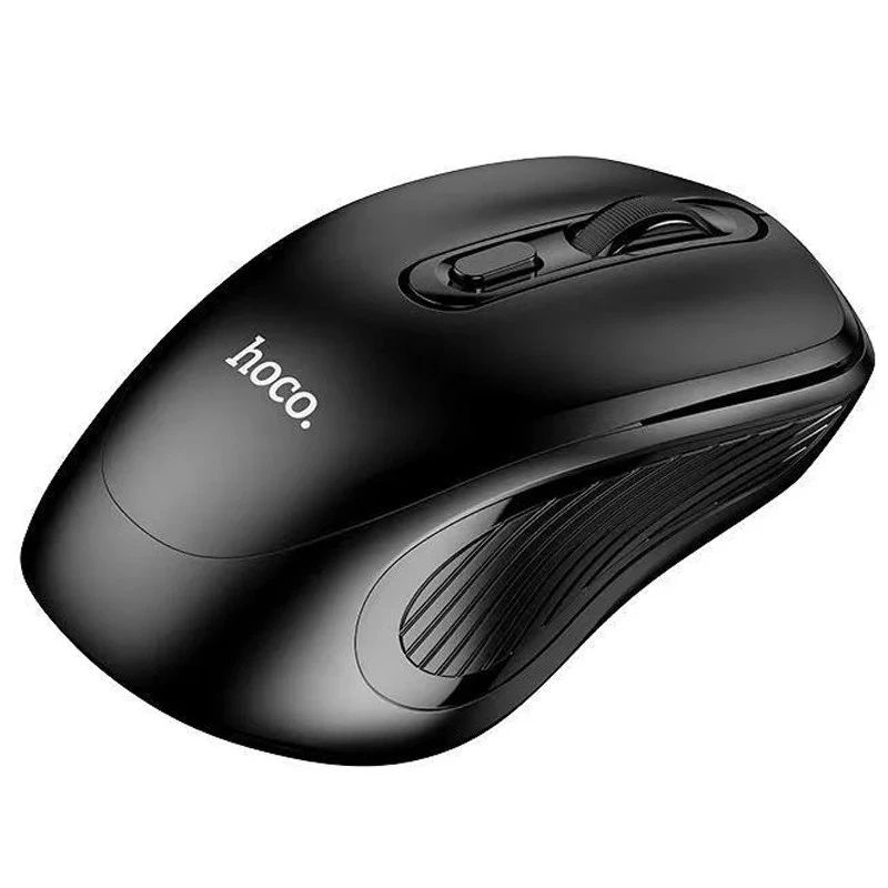 Бездротова клавіатура + миша Hoco DI94 Ultra Thin 2.4G – Black. Фото 3 з 5