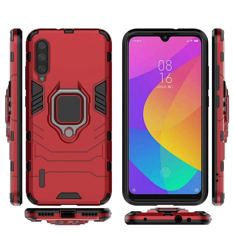 Протиударний чохол Transformer з кільцем на Xiaomi Mi A3 (CC9e) фото 3 з 7