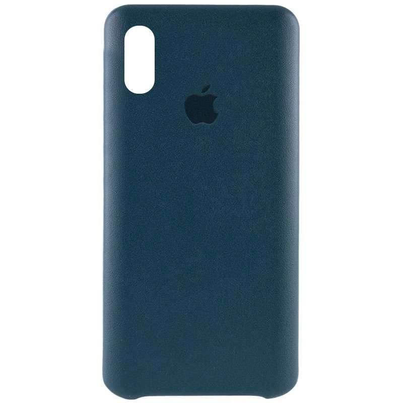 

Шкіряний чохол AHIMSA PU Leather Case Logo (A) на Apple iPhone XR (6.1") (Зелений)