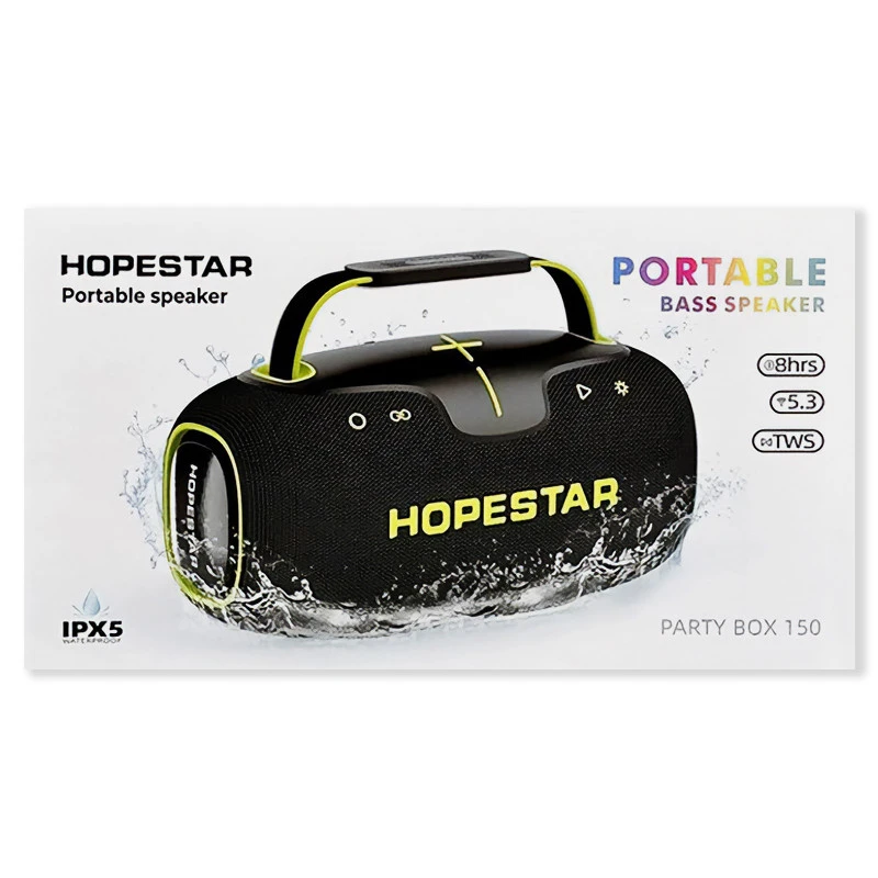 Bluetooth колонка Hopestar PartyBox 150 60W – Black. Фото 5 из 5