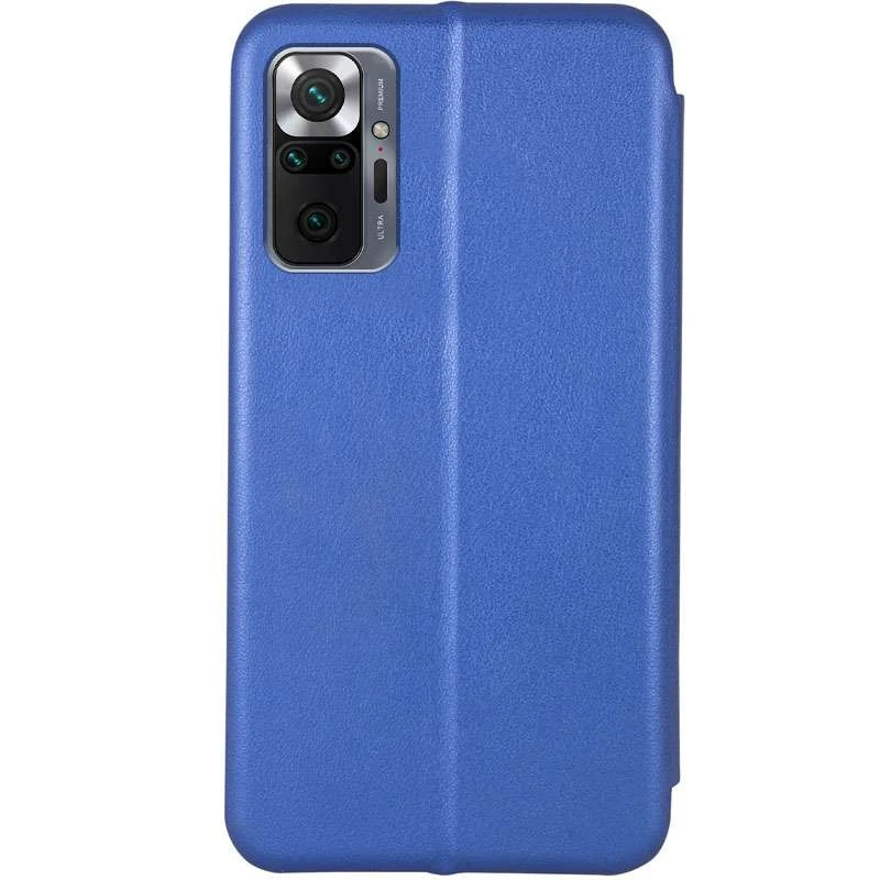 Чохол-книжка класичний на Xiaomi Redmi Note 10 Pro – Синій. Фото 2 з 3