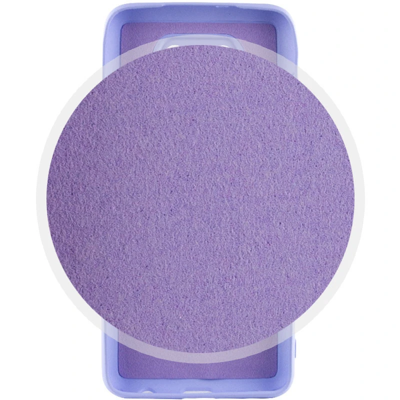 Чехол Silicone Case Lakshmi Premium з закритою камерою на Xiaomi Poco X3 NFC / Poco X3 Pro – Сиреневый / Dasheen. Фото 2 из 3