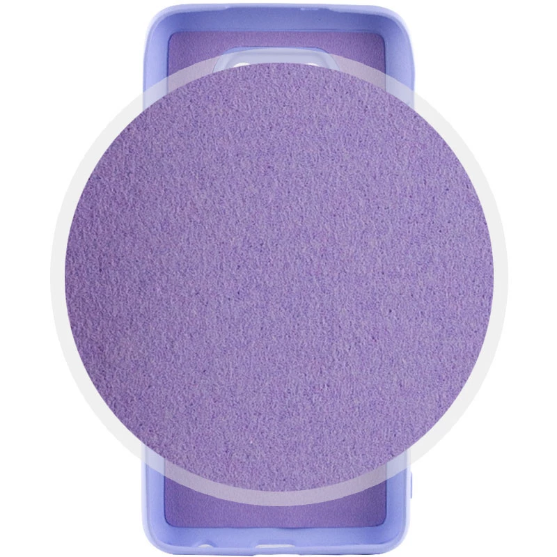 Чохол Silicone Case Lakshmi Premium з закритою камерою на Xiaomi Poco X3 NFC / Poco X3 Pro – Бузковий / Dasheen. Фото 2 з 3