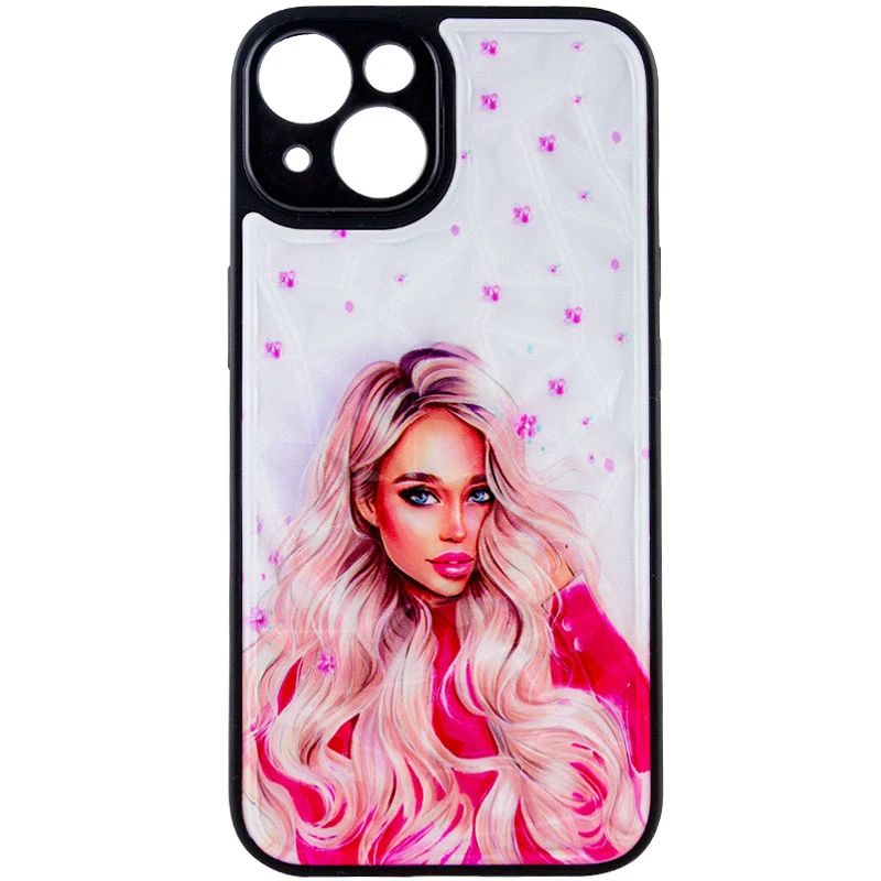 

Скляний чохол Prisma Ladies на Apple iPhone 14 (6.1") (Pink)