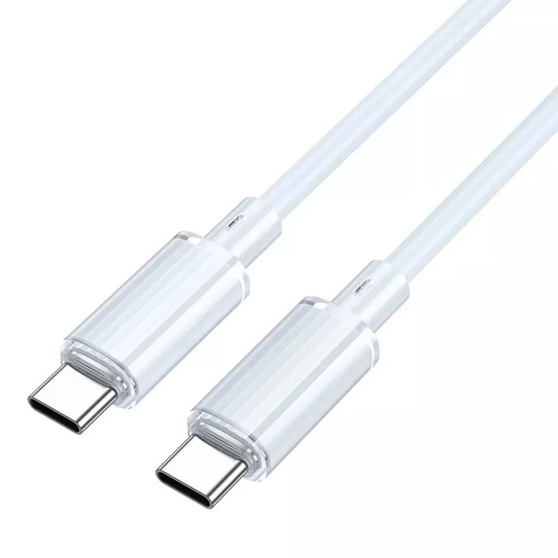 Дата кабель Borofone BX112 Lemon Type-C to Type-C 60W (1m) – Blue. Фото 3 з 6