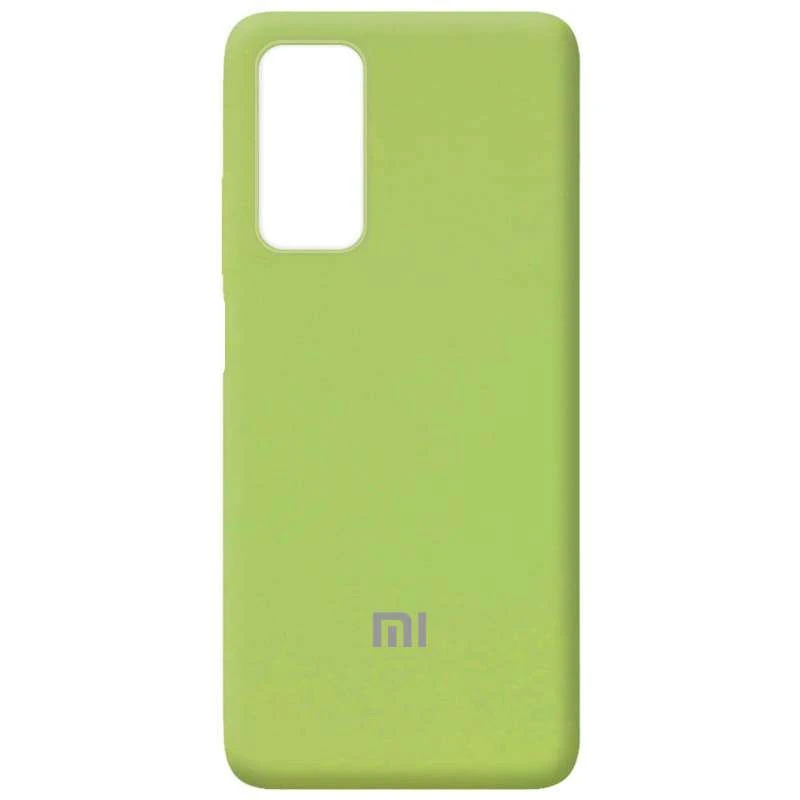 

Чохол Silicone Case з закритим низом на Xiaomi Mi 10T (М'ятний / Mint)
