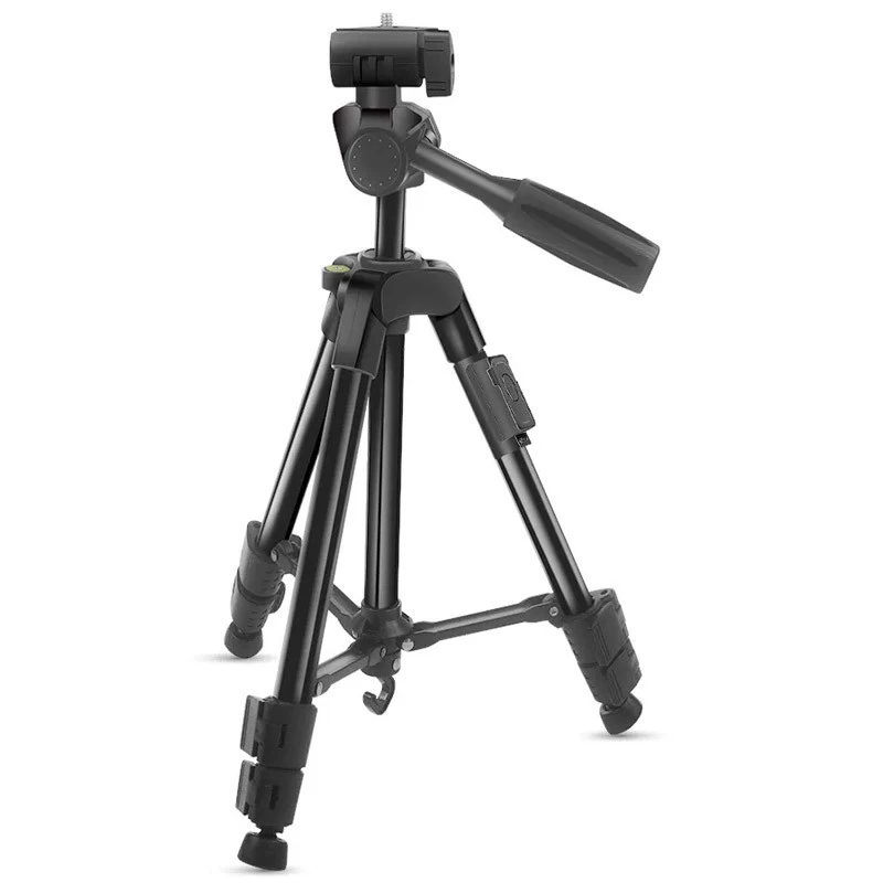 Штатив NeePho NP-3170S (не съемная площадка+держатель/BT-пульт/40-105см) – Black. Фото 8 из 8