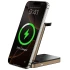 БЗУ WIWU Wi-W038 Triple 3 in 1 wireless charger – Gold. Фото 4 из 6