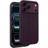 Чохол TPU Knit Case with Magnetic Fit для Apple iPhone 17 Pro Max (6.9") – Dark Cherry. Фото 1 з 1