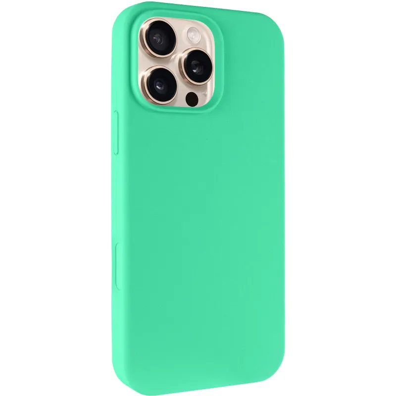 Чехол Silk Full Protective (AA) NO LOGO для Apple iPhone 16 Pro Max – Зеленый / Spearmint. Фото 1 из 9