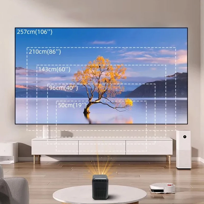 Проектор 4k Android X10 – Black. Фото 3 з 3