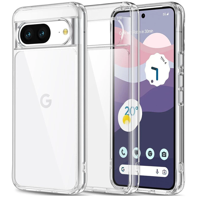 

Ультратонкий силиконовый чехол 1,5 мм для Google Pixel 8 (Бесцветный (прозрачный)), Безбарвний (прозорий)