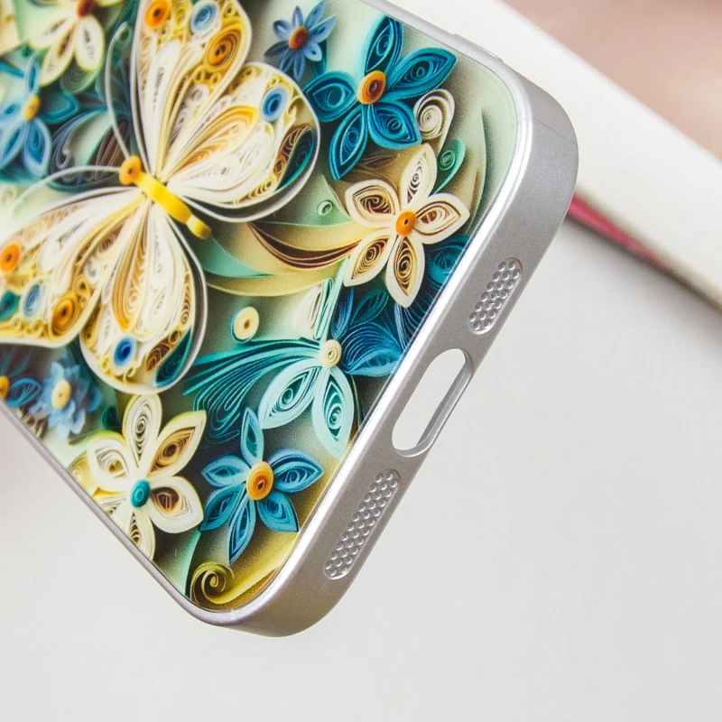 TPU+Glass чехол Nature для Apple iPhone 13 Pro Max (6.7") – Butterfly. Фото 8 из 8