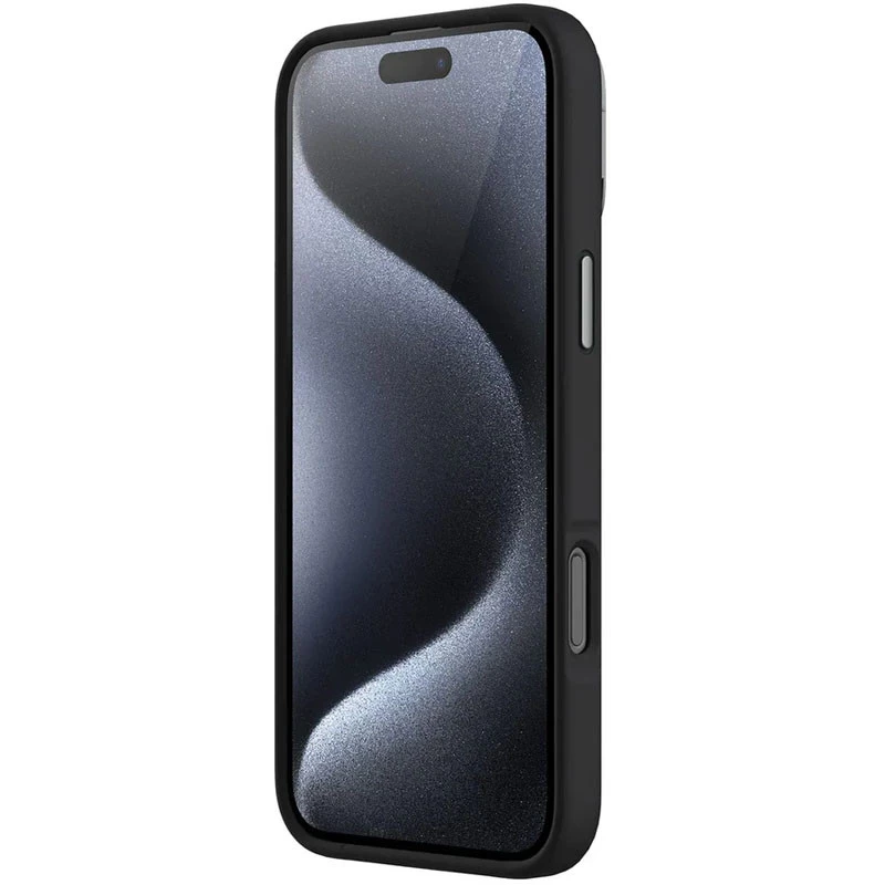 Чохол Silicone Nillkin LensWing Prop Magnetic для Apple iPhone 16 Pro – Чорний / Black. Фото 17 з 24