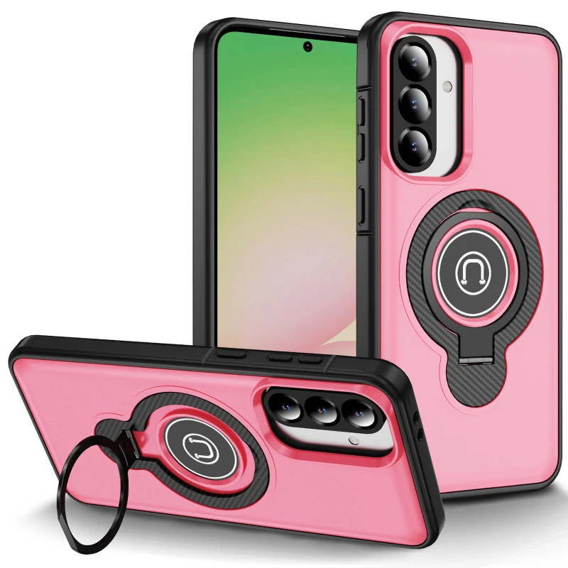 TPU+Textured PC Magnet для Samsung Galaxy A56 5G – Pink. Фото 1 из 4