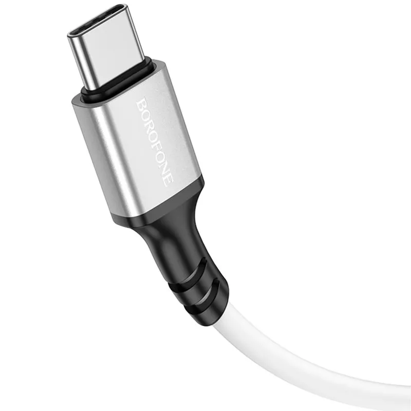 Дата кабель Borofone BX83 Famous USB to Type-C – White. Фото 3 з 4