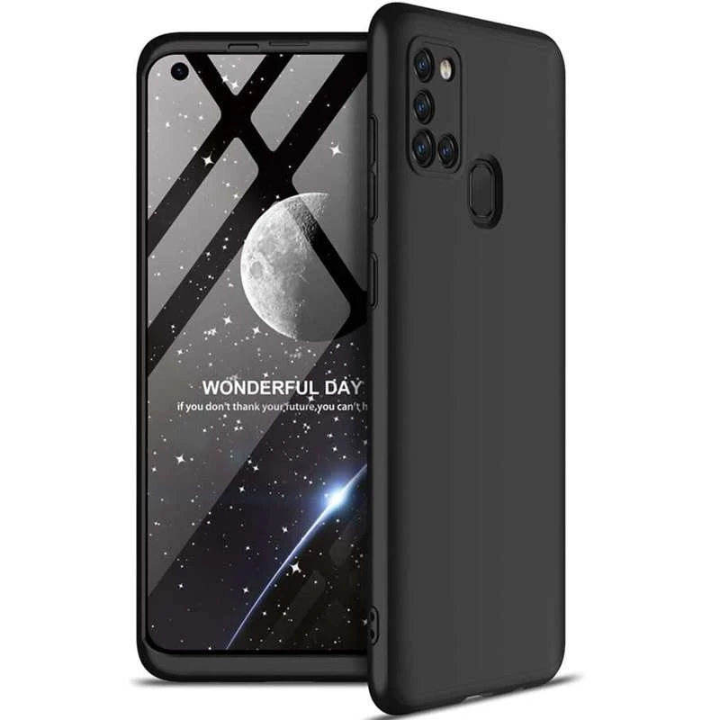 

Чохол із захистом 360 градусів GKK на Samsung Galaxy A21s (Чорний)