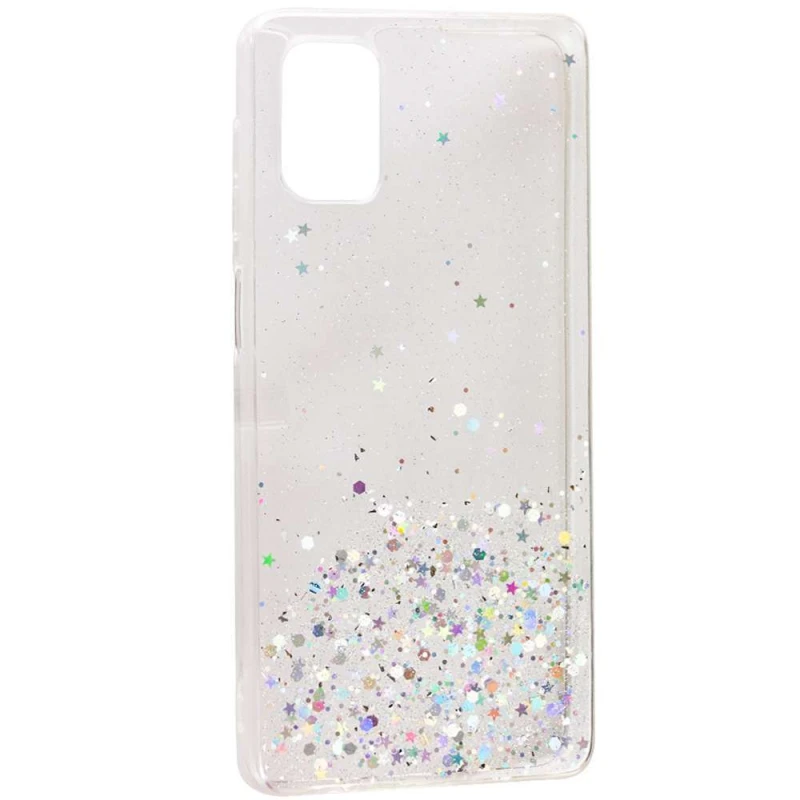 

Силіконовий чохол Star Glitter на Samsung Galaxy M51 (Прозорий)