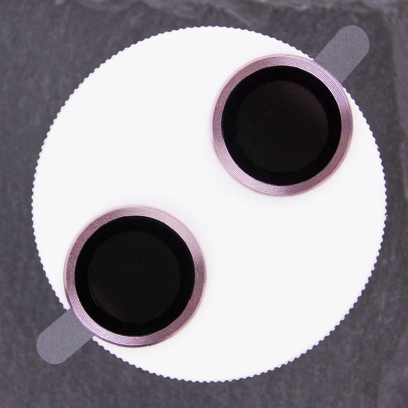 Металлическое защитное стекло на камеру для Apple iPhone 14 (6.1") – Розовый / Pink. Фото 2 из 4