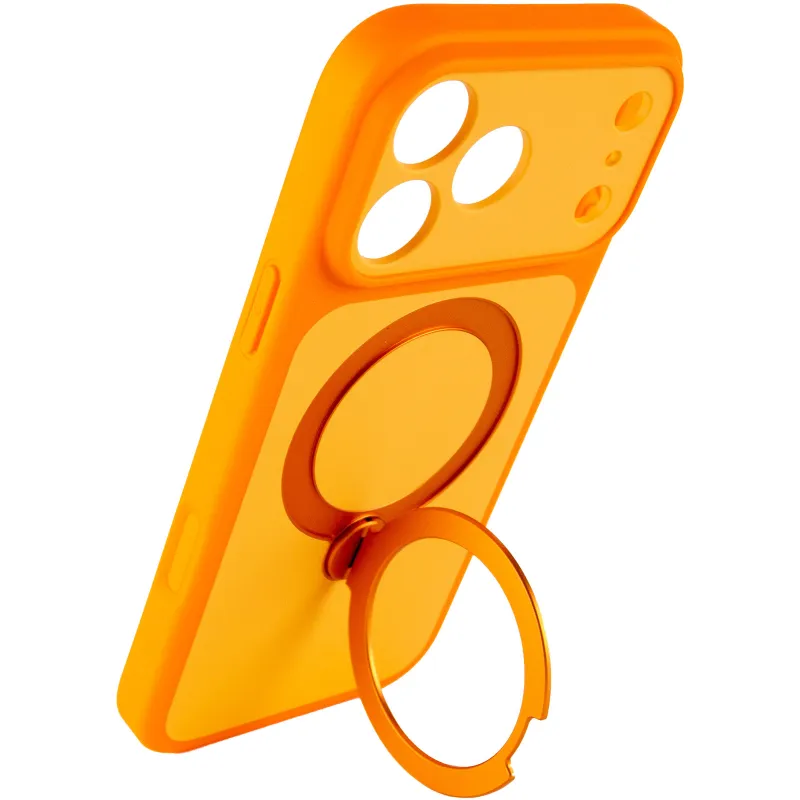 Чехол Ummi Full Camera with Magnetic Fit HQ Ring для Apple iPhone 17 Pro Max (6.9") – Orange. Фото 4 из 7