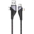 Дата кабель Hoco U95 Freeway 4in1 USB/Type-C to Type-C/Lightning 60W (1.2m) фото 2 из 2