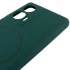 Силіконовий чохол Lakshmi MagFit з захистом камери для Motorola Edge 50 Fusion – Зелений / Dark green. Фото 7 з 9