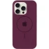 Чохол Silicone Case Full Protective (AA) V2 with MagSafe для Apple iPhone 17e (6.1") – Бордовий / Plum. Фото 1 з 6