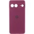 Чохол Silicone Case Lakshmi Premium L з закритою камерою на Google Pixel 7a – Бордовий / Plum. Фото 2 з 6