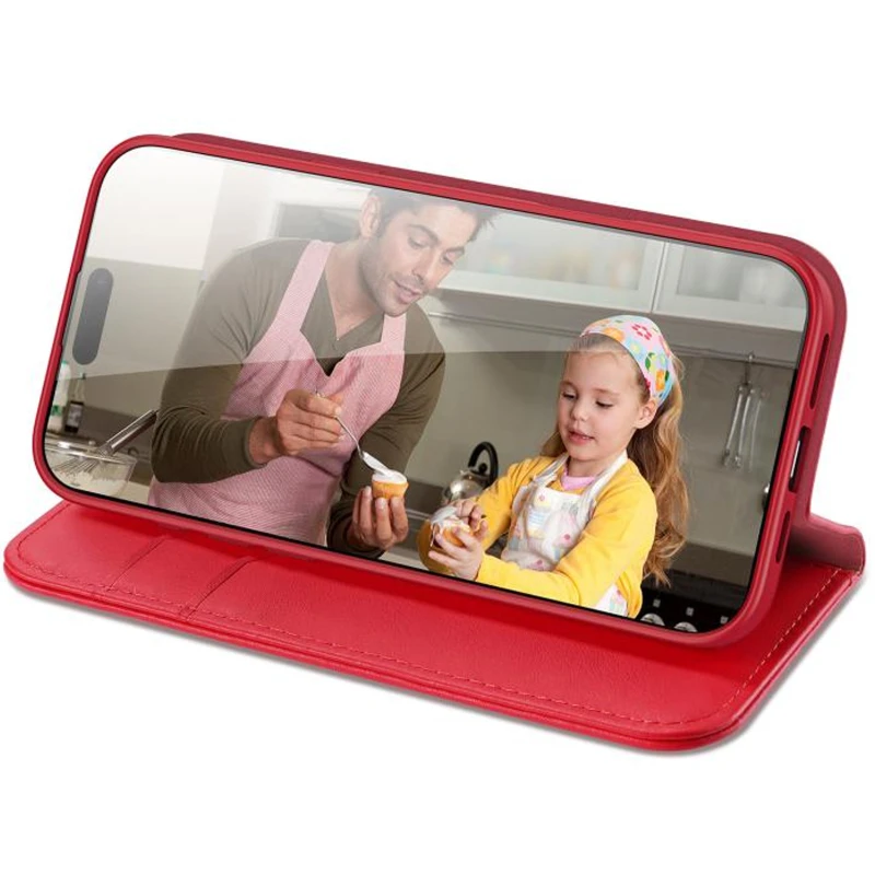 Чохол-книжка Dux Ducis Hivo для Apple iPhone 17 Pro Max (6.9") – Red. Фото 3 з 5