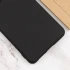 Кольоровий силіконовий чохол GETMAN із закритою камерою для Samsung Galaxy A32 (A325F) 4G – Чорний / Black. Фото 6 з 6