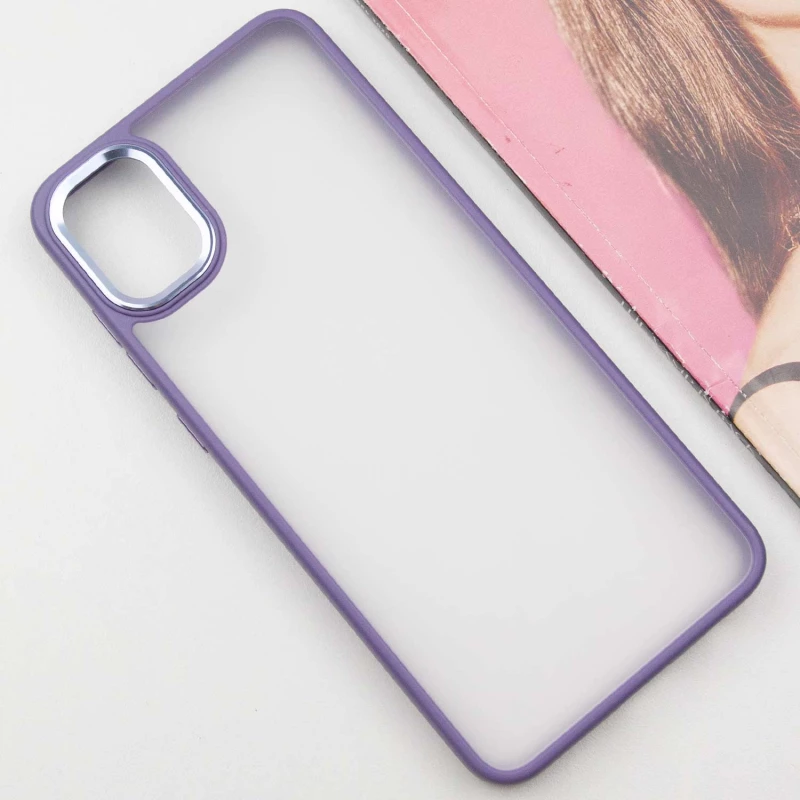 Захистний чохол TPU+PC матовий на Samsung Galaxy A05 – Lavender. Фото 4 з 11