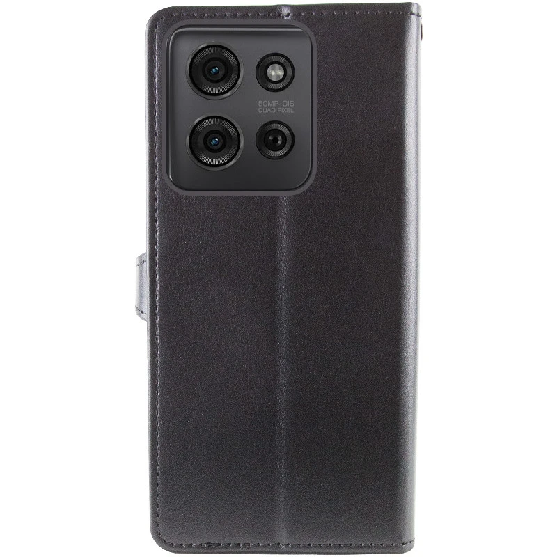 Чохол-книжка GETMAN Gallant  на Motorola Moto G75 – Чорний. Фото 5 з 6