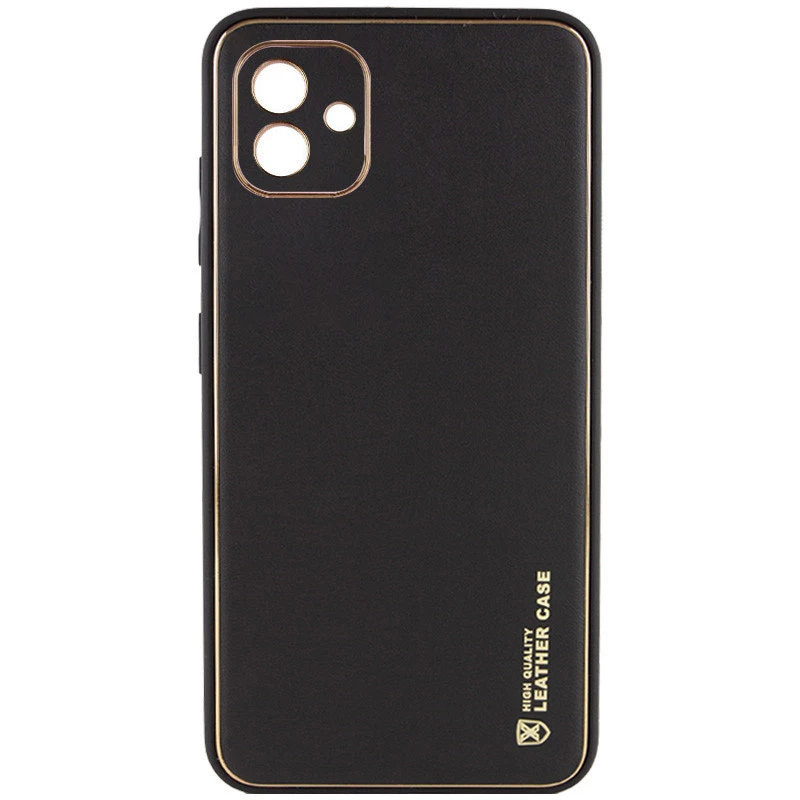 

Кожаный чехол Xshield для Samsung Galaxy A05 (Черный / Black), Чорний / black